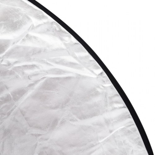 5-i-1 og 2-i-1 reflektorsæt med opbevaringsposer - rund 110 cm og ellipse 150×100 cm