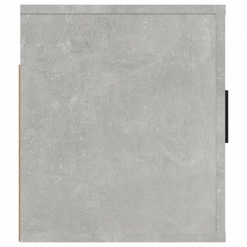 Væghængt tv-skab 80×34,5×40 cm - betongrå