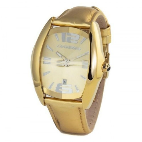 Chronotech unisex armbåndsur CT7814M-02 - gylden, Ø 41 mm