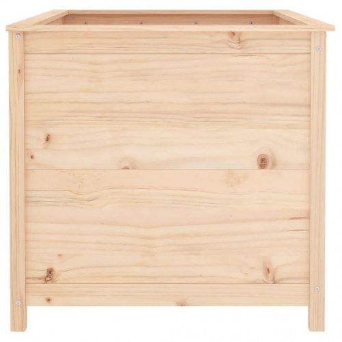 Højbed 119,5x82,5x78 cm massivt fyrretræ