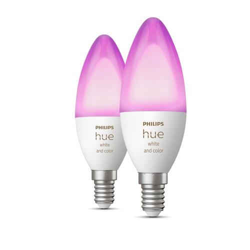 LED-lampe Philips Paquete doble E14 Hvid G E14 470 lm (6500 K) (2 enheder)