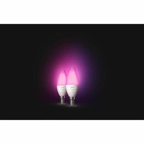 LED-lampe Philips Paquete doble E14 Hvid G E14 470 lm (6500 K) (2 enheder)