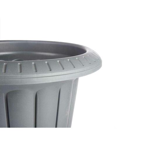 Urtepotte Vinglas Antracit Plastik 47,6 x 47 x 47,4 cm (5 enheder)