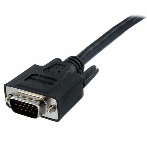 VGA til DVI-adapter Startech DVIVGAMM2M (2 m) Sort