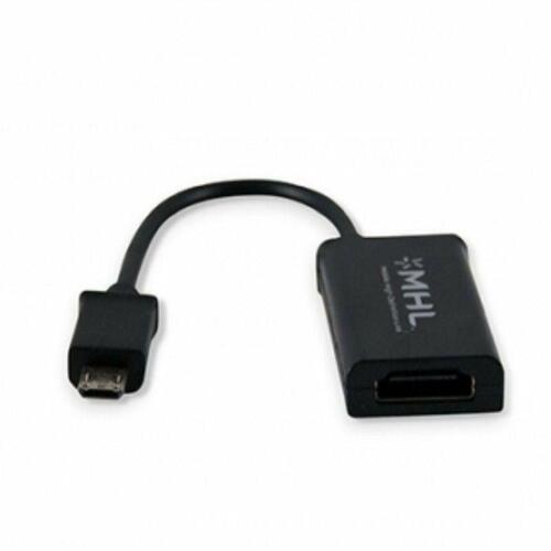 Micro USB til HDMI Adapter 3GO CMHL11 10 cm Sort
