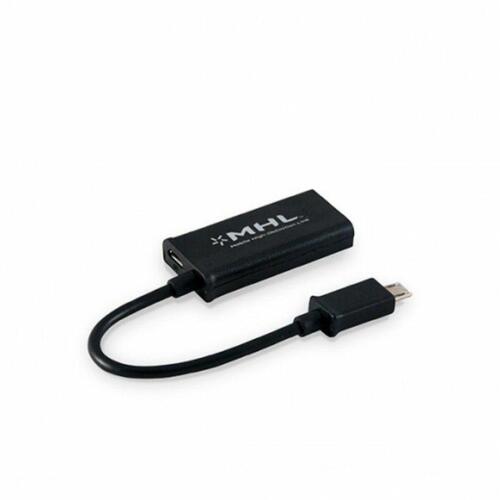 Micro USB til HDMI Adapter 3GO CMHL11 10 cm Sort
