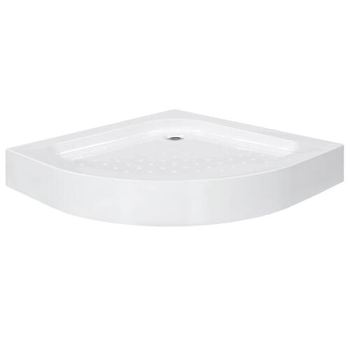 Brusekar 70 x 70 x 13,5 cm akryl hvid