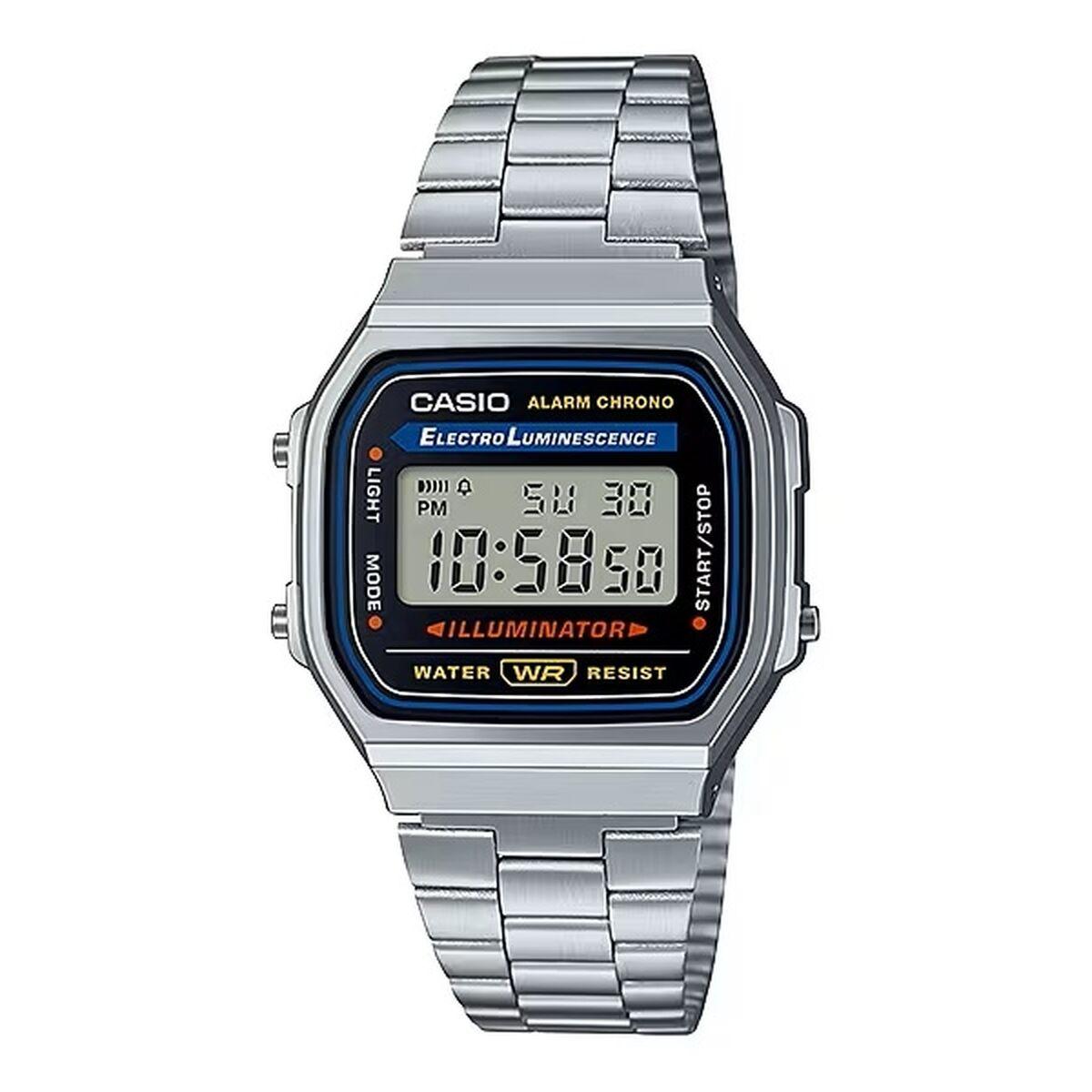Herreur Casio Vintage Grå Sølvfarvet Ø 36 Mm Ø 34 Mm