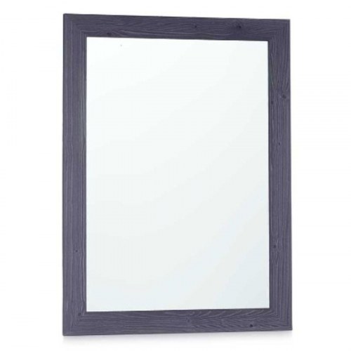 Vægspejl - blå ramme, 60 × 80 cm, rektangulær (2 stk.)