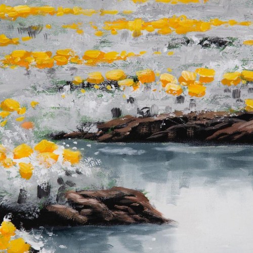 Lærred Landskab 120 x 3,5 x 90 cm