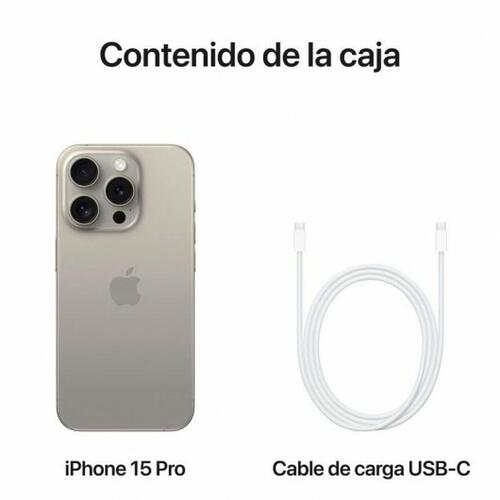 Smartphone Apple iPhone 15 Pro 6,1" 512 GB Titanium