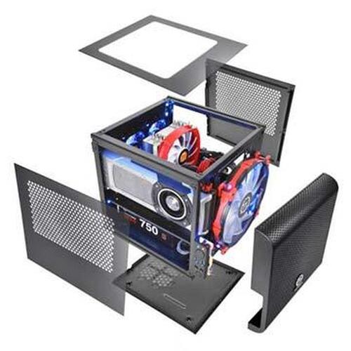 ATX Semi-tårn kasse THERMALTAKE Core V1 Sort