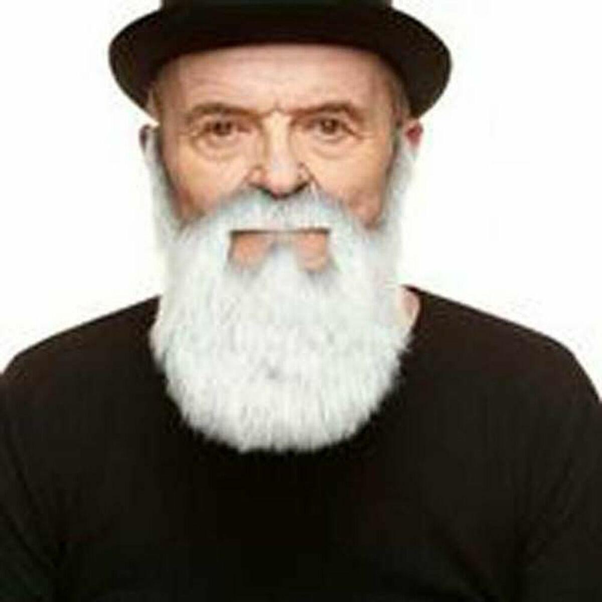 Kostumeskæg - Hvid (Str. S)