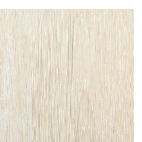 Selvklæbende gulvbrædder 20 stk. 1,86 m² PVC beige