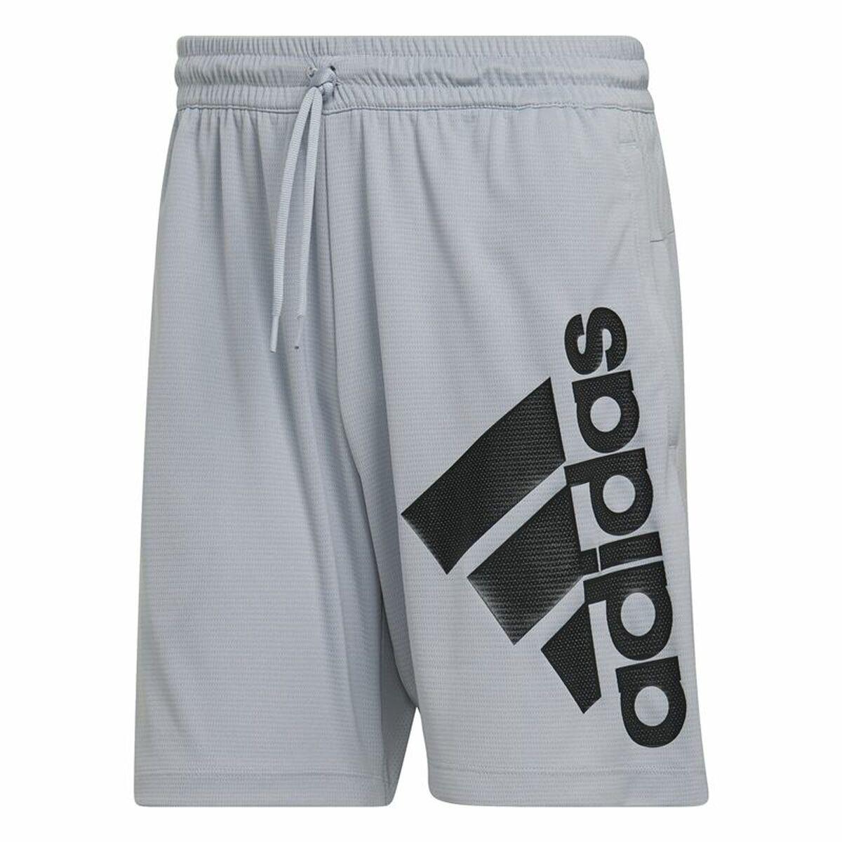 Adidas Big Badge Of Sport Herre Træningsshorts Grå 9 " M