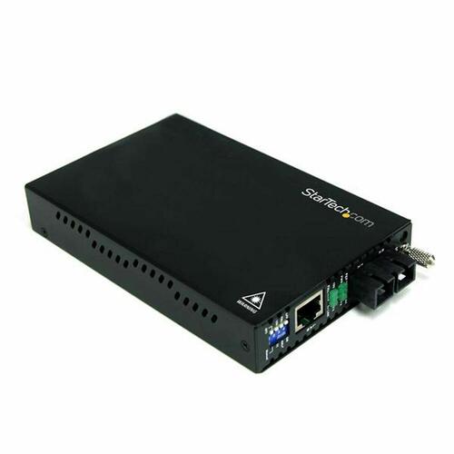 Startech ET90110SC2 multimode mediekonverter - sort