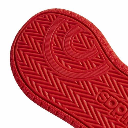 Sportssko til børn Adidas Hoops 2.0 Sort 20