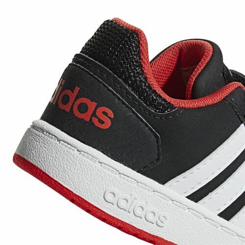Sportssko til børn Adidas Hoops 2.0 Sort 20