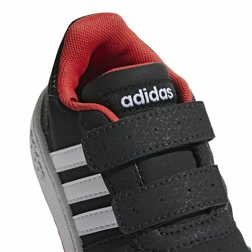 Sportssko til børn Adidas Hoops 2.0 Sort 20
