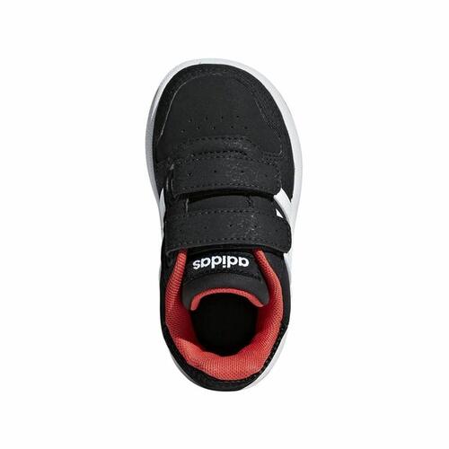 Sportssko til børn Adidas Hoops 2.0 Sort 20