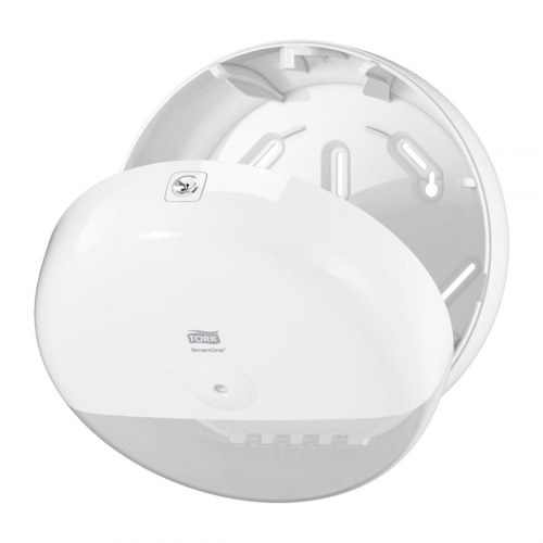 Tork toiletpapirholder SmartOne, hvid - papirbeholder