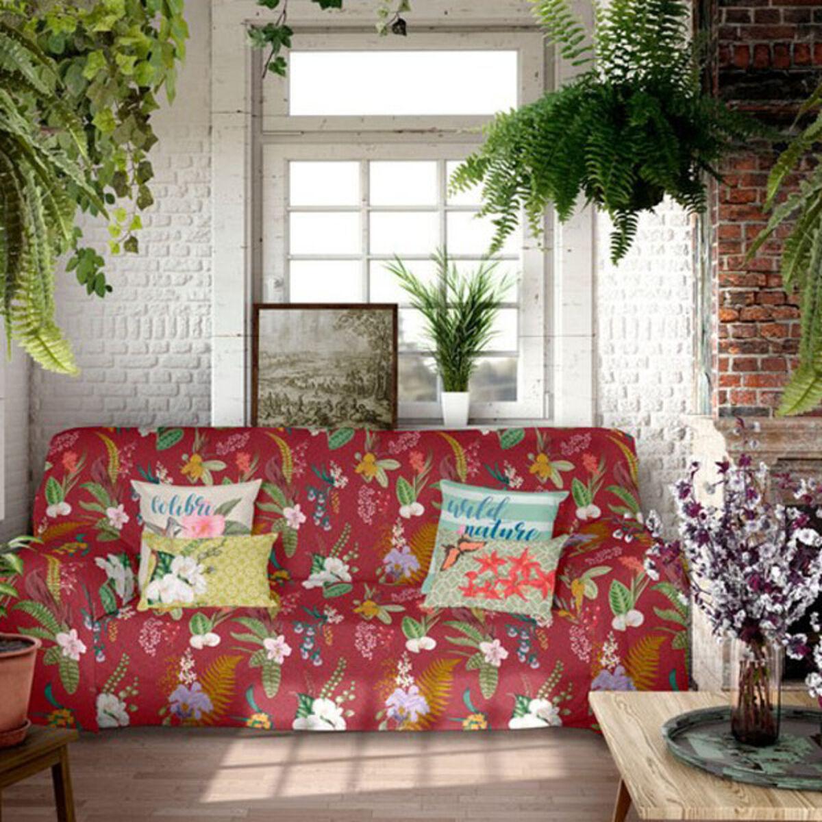 Multifunktionelt Tæppe Icehome Botanical Uk King Size Seng 240 X 270 Cm