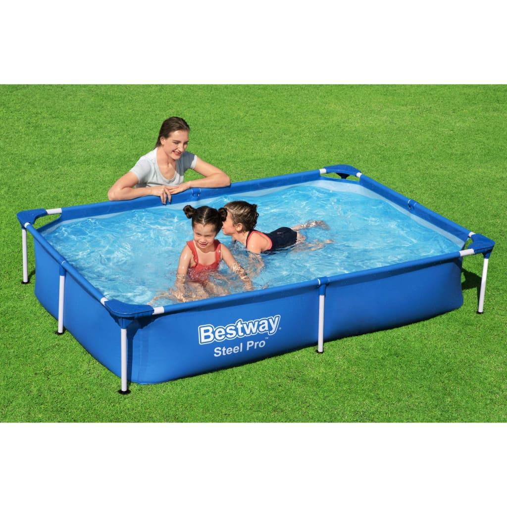 Bestway pool Steel Pro 221x150x43 cm billede