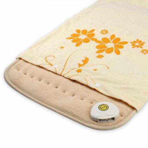TM elektrisk varmepude til nakke og ryg - 62 × 41 cm, beige
