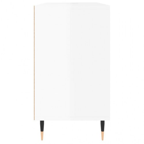 Badeværelsesskab 80 x 33 x 60 cm - hvid højglans