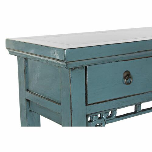Console Blå Turkisblå Metal 113 x 38 x 84 cm