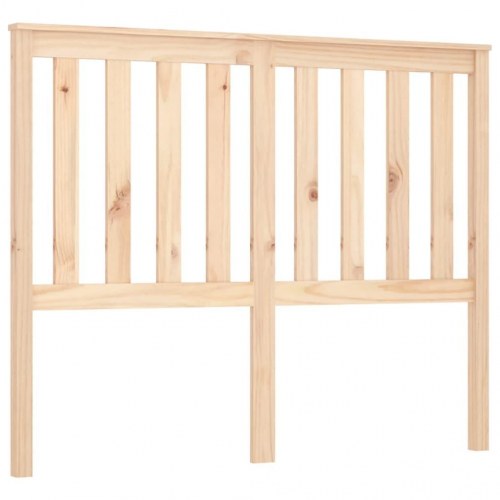 Sengegærde 126x6x101 cm massivt fyrretræ