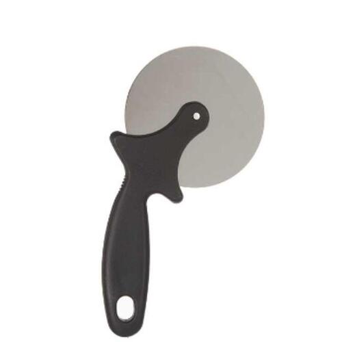 Pizza Skærer Sort Sølvfarvet Rustfrit stål Plastik 21 x 1,5 x 10 cm (12 enheder)