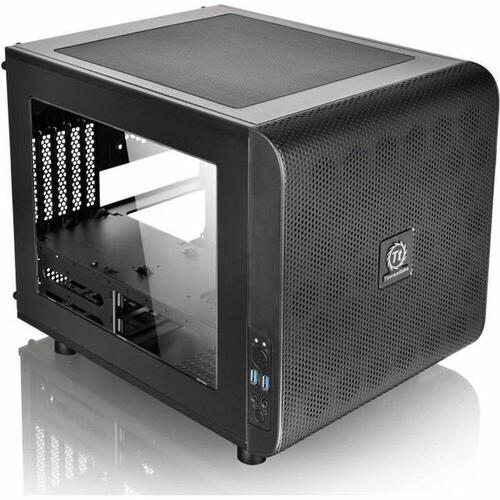 Mini ITX-mid-tower case THERMALTAKE Core V21 Sort
