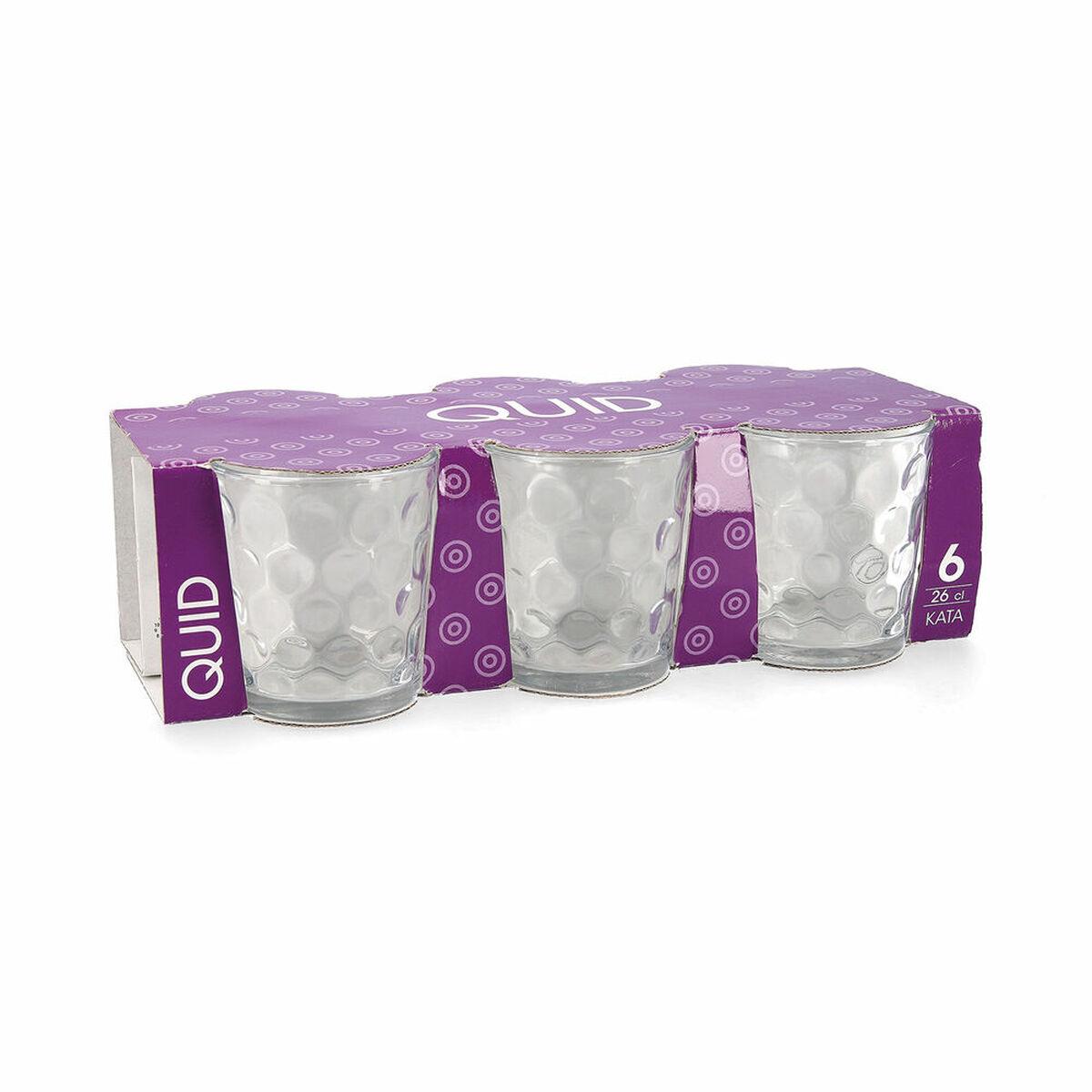 Kata glassæt - gennemsigtige drikkeglas 260 ml, 6 stk.