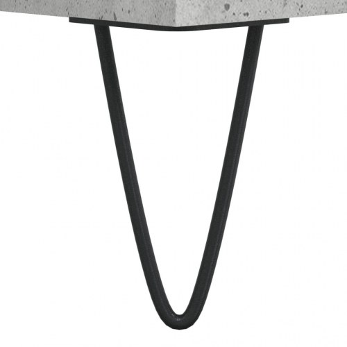 Badeværelsesskab 80 x 33 x 60 cm i konstrueret træ - betongrå