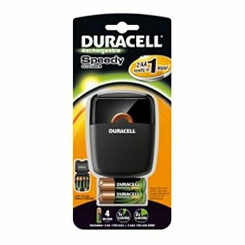 Oplader + genopladelige batterier DURACELL CEF27 2 x AA + 2 x AAA 1700 mAh 750 mAh (1 enheder)