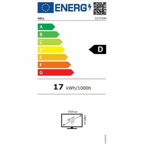 Skærm Dell E2723HN 27" LED IPS LCD 120 Hz