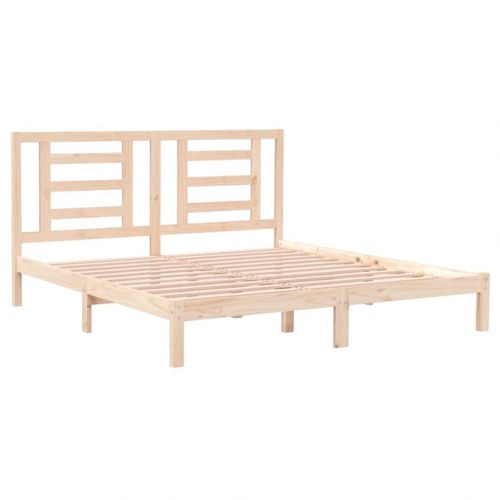 Sengeramme 180x200 cm massivt fyrretræ