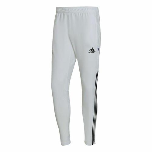 Træningsbukser til fodbold til voksne Adidas Real Madrid Condivo 22 Hvid Mænd XL
