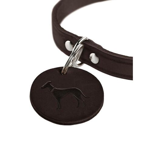Hundehalsbånd Hunter Aalborg Chokolade S 32-38 cm