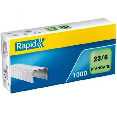 Rapid Hæfteklammer Standard 23/6 - 10 pakker