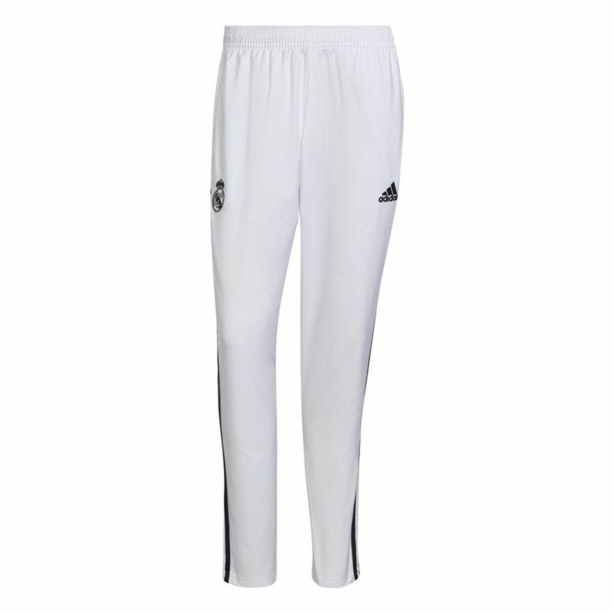 Træningsbukser til fodbold til voksne Adidas Condivo Real Madrid 22 Hvid Mænd XL