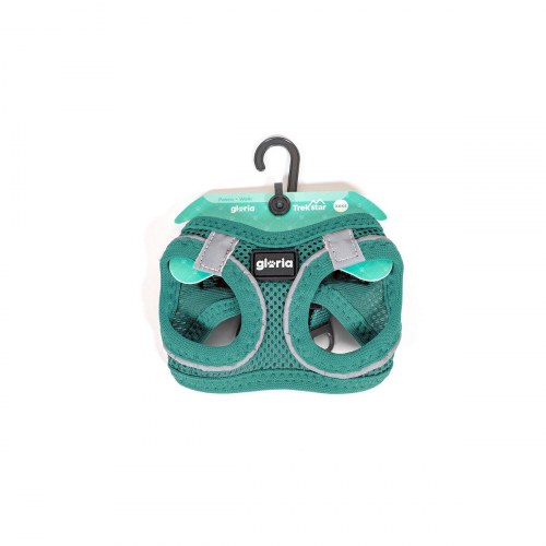 Gloria Hundesele Trek Star XS - turkisblå (hals 27-28 cm, bryst 31-34,6 cm)