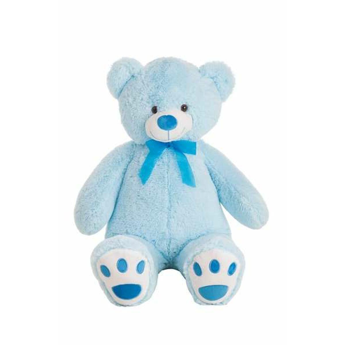 Bamse Bjørn Blå 100 cm