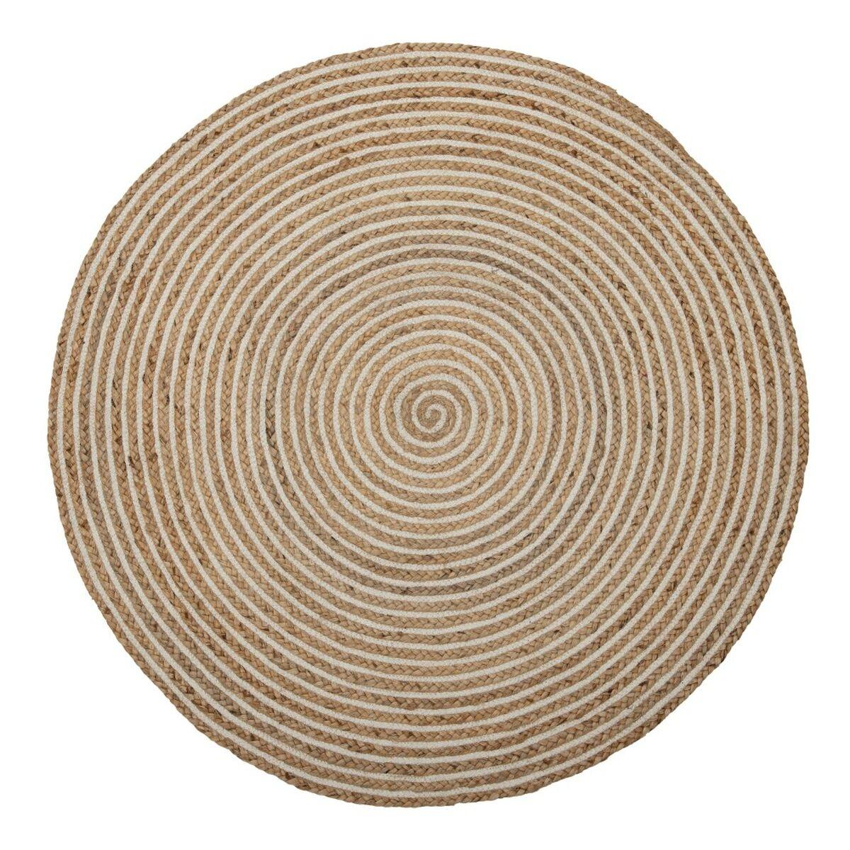 Tæppe 120 x 120 x 1 cm Natur Jute
