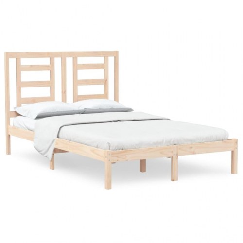 Sengeramme uden madras 120 x 200 cm i massivt fyrretræ