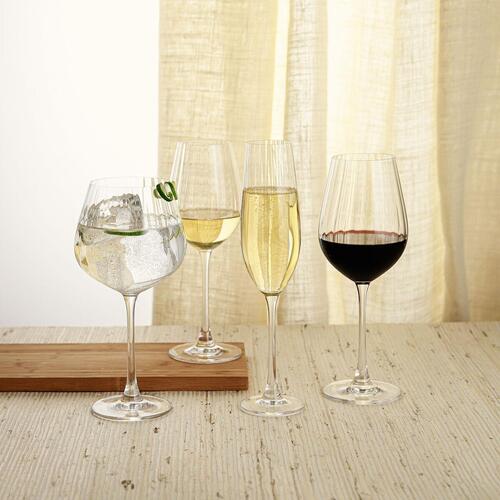 Vinglas Bohemia Crystal Optic Gennemsigtig 650 ml 6 enheder