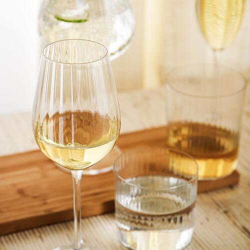 Vinglas Bohemia Crystal Optic Gennemsigtig 650 ml 6 enheder
