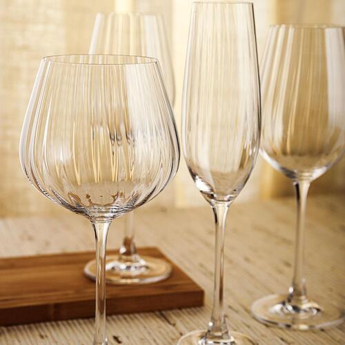 Vinglas Bohemia Crystal Optic Gennemsigtig 650 ml 6 enheder