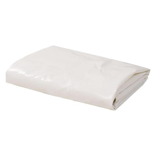 Presenning 650 g/m² 6 x 8 m hvid